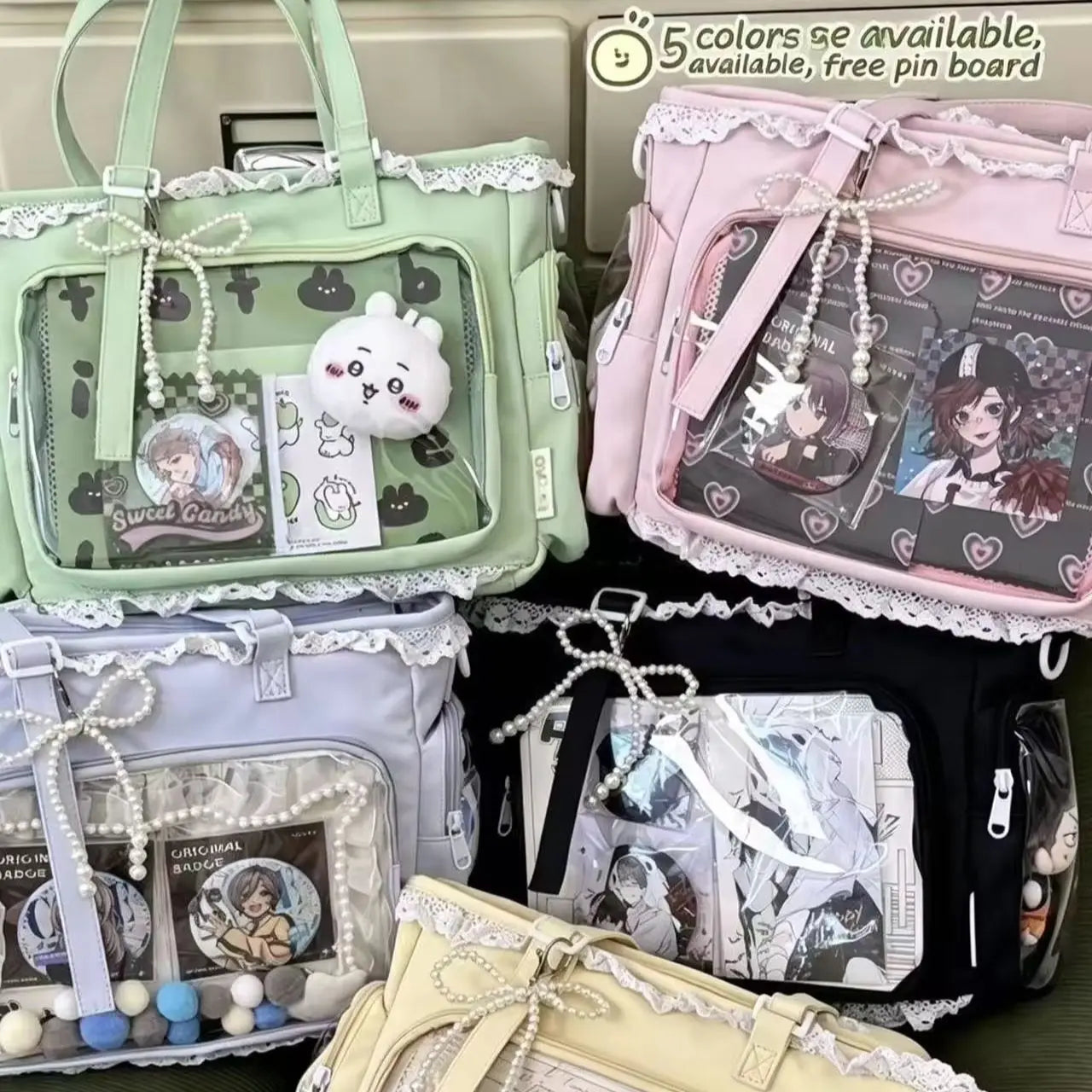 Mini bolsa crossbody, estilo japonês, ombro único